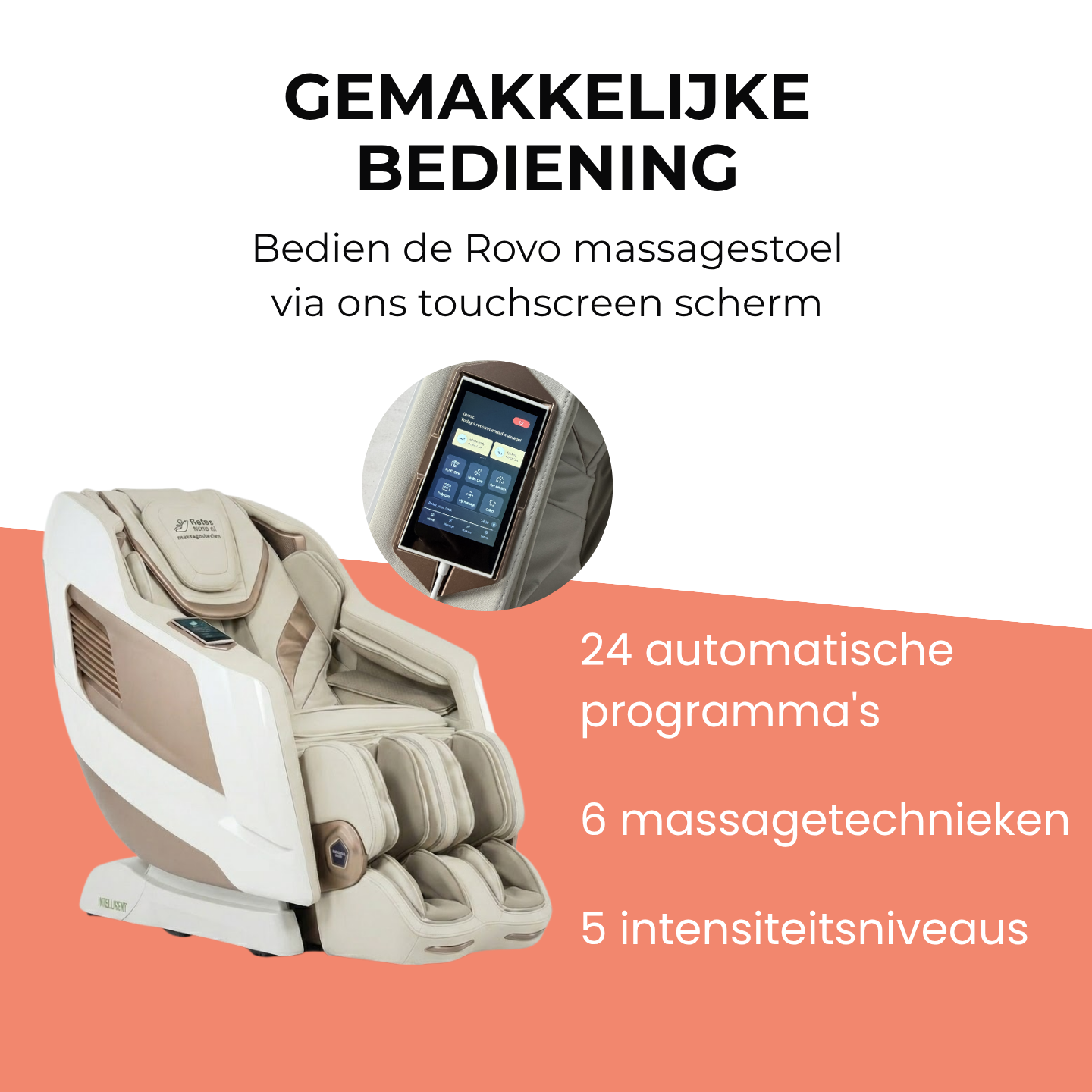Massagestoel Rovo Deluxe™