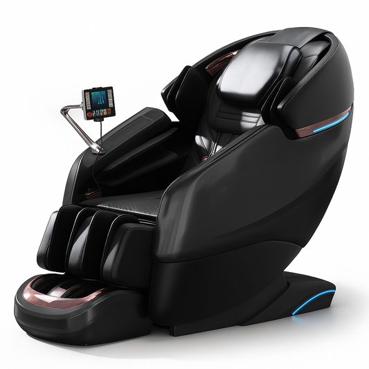 Galileo™ Massagestoel Zwart – Zero Gravity & Full Body Massage