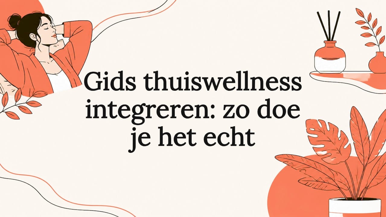 Sfeervolle illustraties rondom de titel