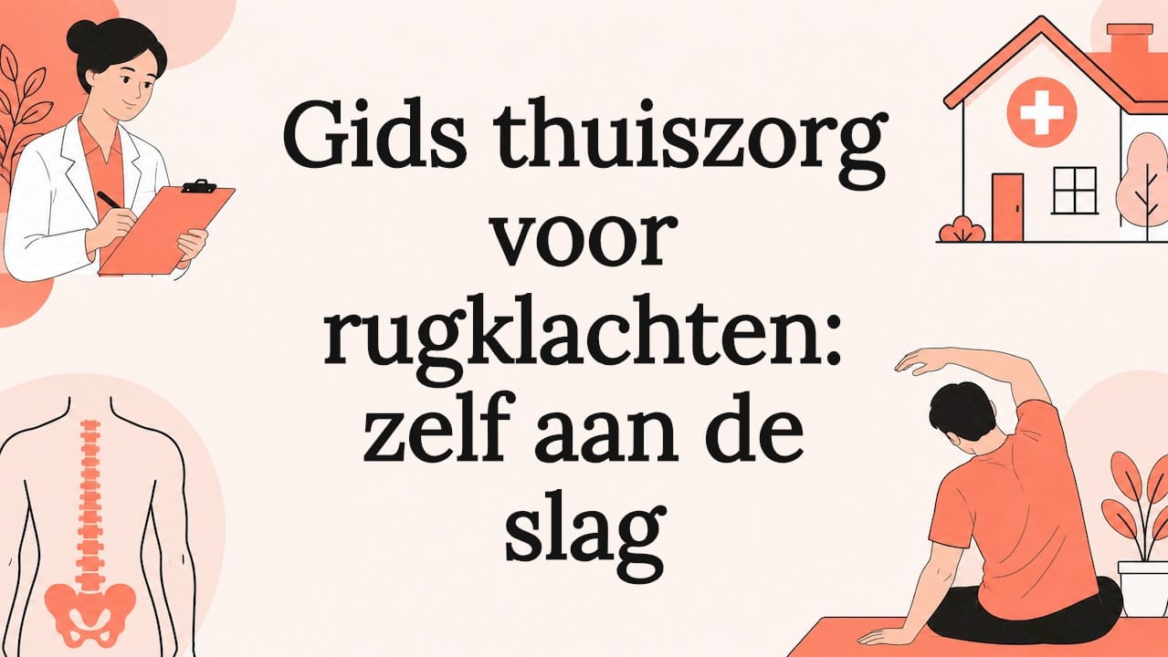 Sfeervolle titelafbeelding voor thuiszorg bij rugklachten