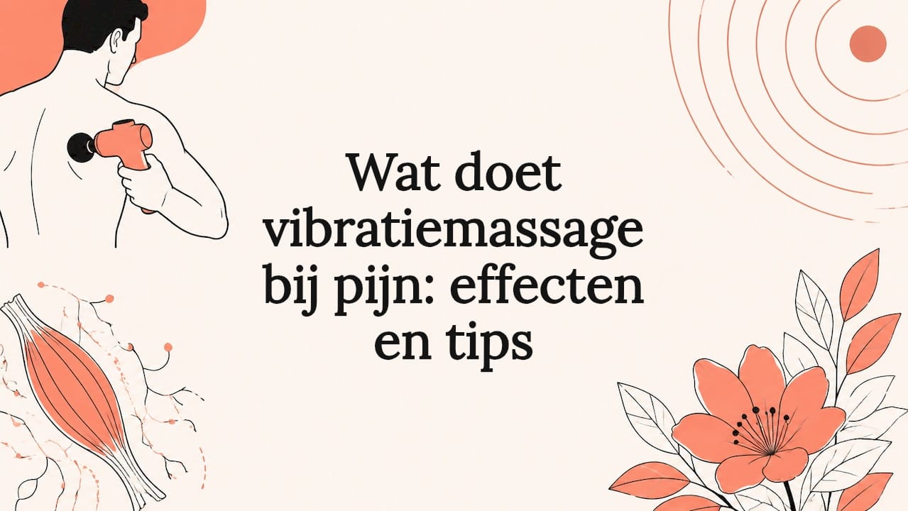 Sfeervolle titelafbeelding bij artikel over vibratiemassage