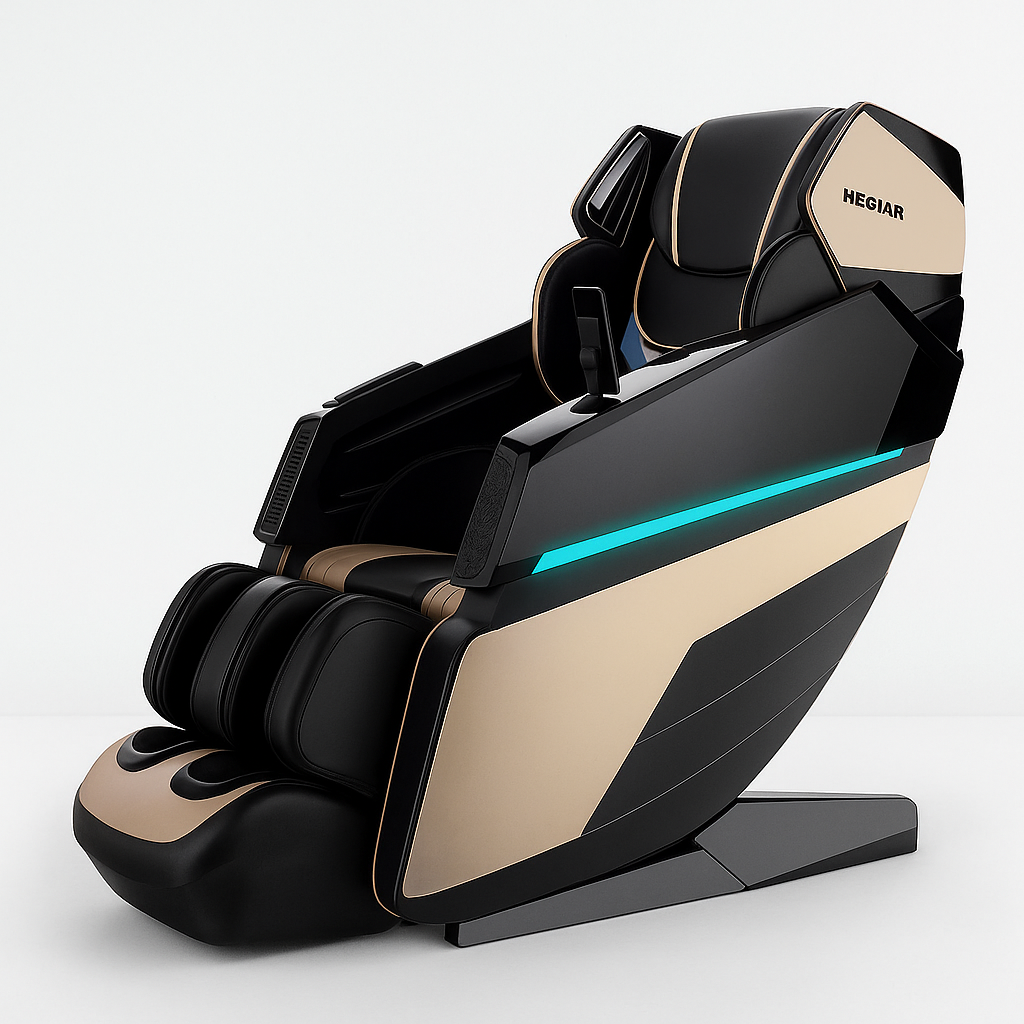 Draco Premium™ Massagestoel – 12 Programma’s & Diepe SL-track Massage