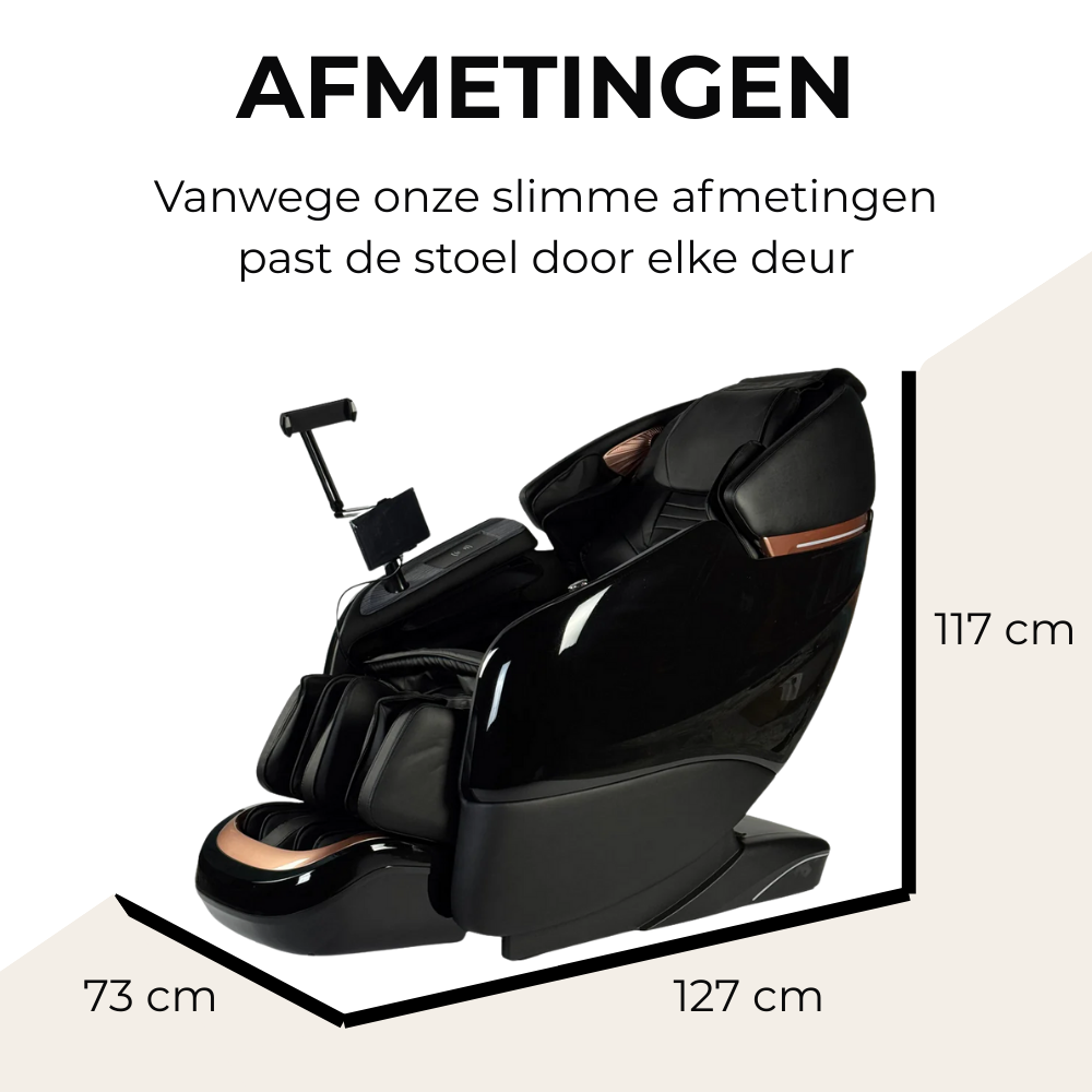 Galileo™ Massagestoel Zwart