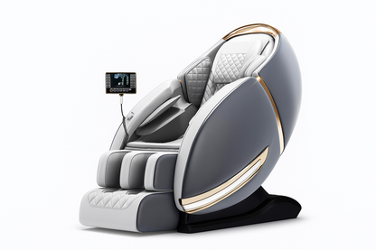 Pandora™ Massagestoel Grijs – SL-track & Zero Gravity Wellness