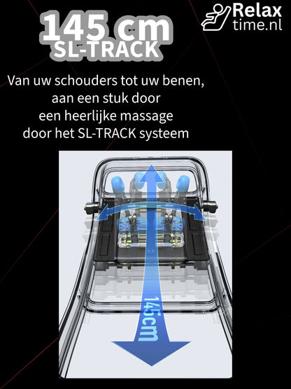 Galaxy Deluxe™ Massagestoel – 20 Programma’s & 145 cm SL-track