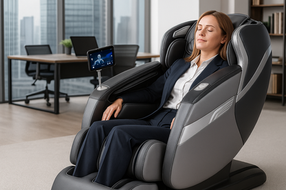 Galaxy Deluxe™ Massagestoel – 20 Programma’s & 145 cm SL-track