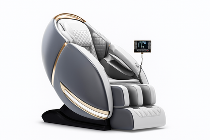 Pandora™ Massagestoel Grijs – SL-track & Zero Gravity Wellness
