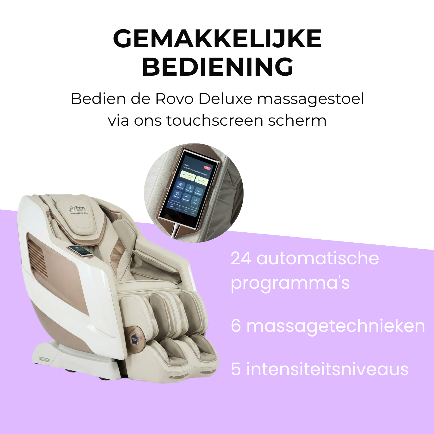 Massagestoel Rovo Deluxe™