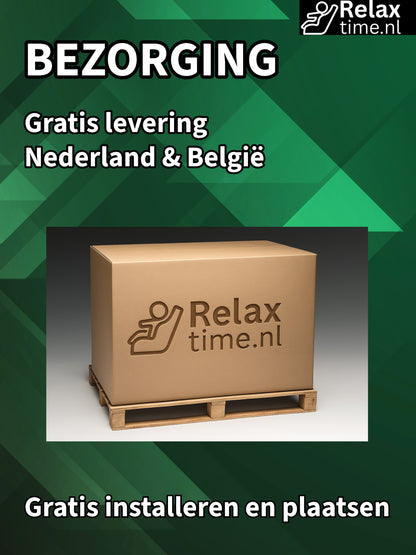 Galileo™ Massagestoel Grijs – Zero Gravity Luxe met 12 Programma’s