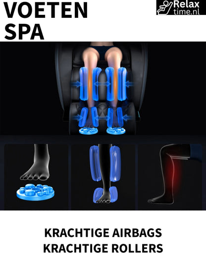 Stellan™ Massagestoel – 5 Programma’s & 16 Airbags voor Thuis
