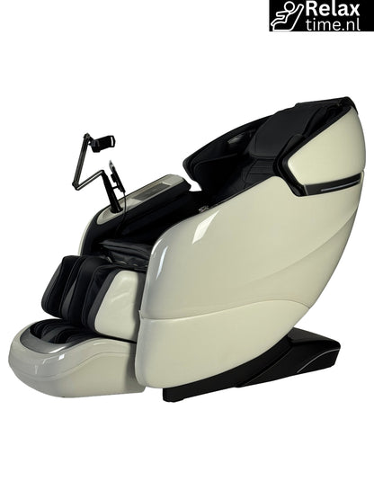 Galileo™ Massagestoel Wit – Zero Gravity Wellnessstoel met 12 Programma’s