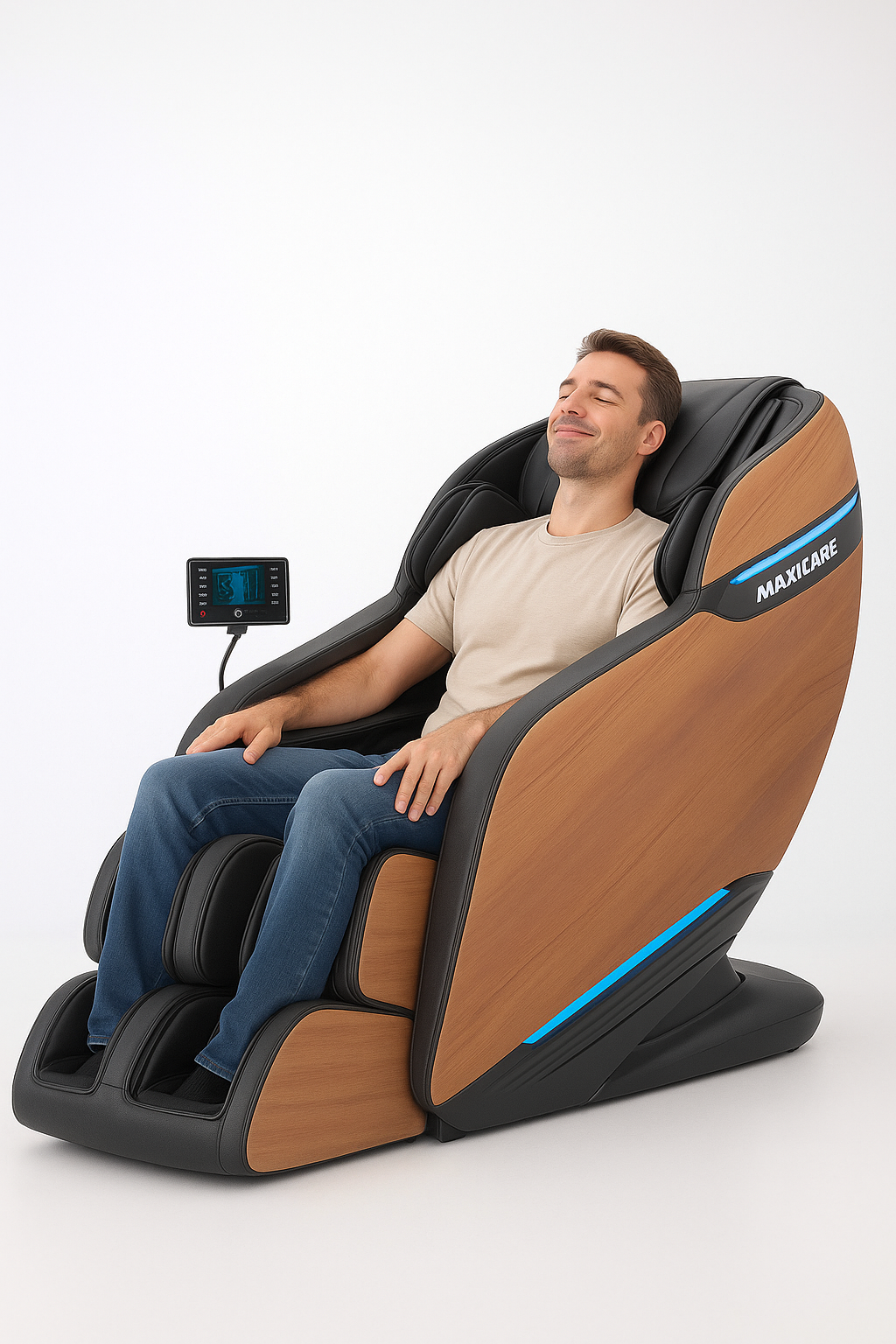 Castor™ Massagestoel – 8 Technieken, Verwarming & Lichaamsscan