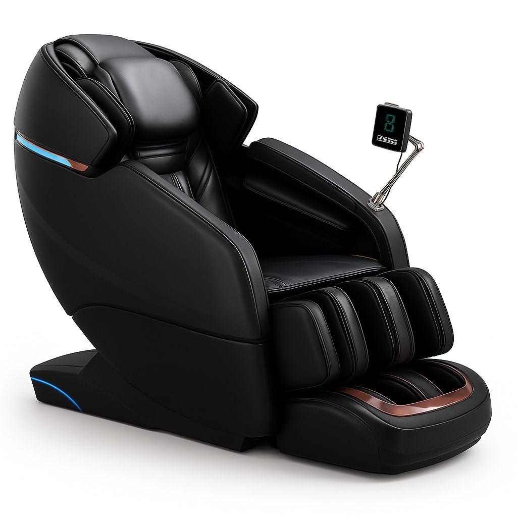 Galileo™ Massagestoel Zwart – Zero Gravity & Full Body Massage