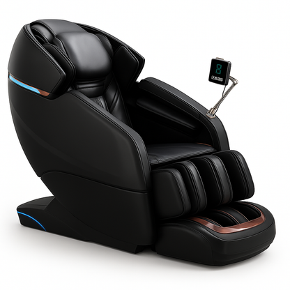 Galileo™ Massagestoel Zwart – Zero Gravity & Full Body Massage