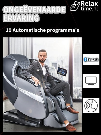 Galaxy Deluxe™ Massagestoel – 20 Programma’s & 145 cm SL-track