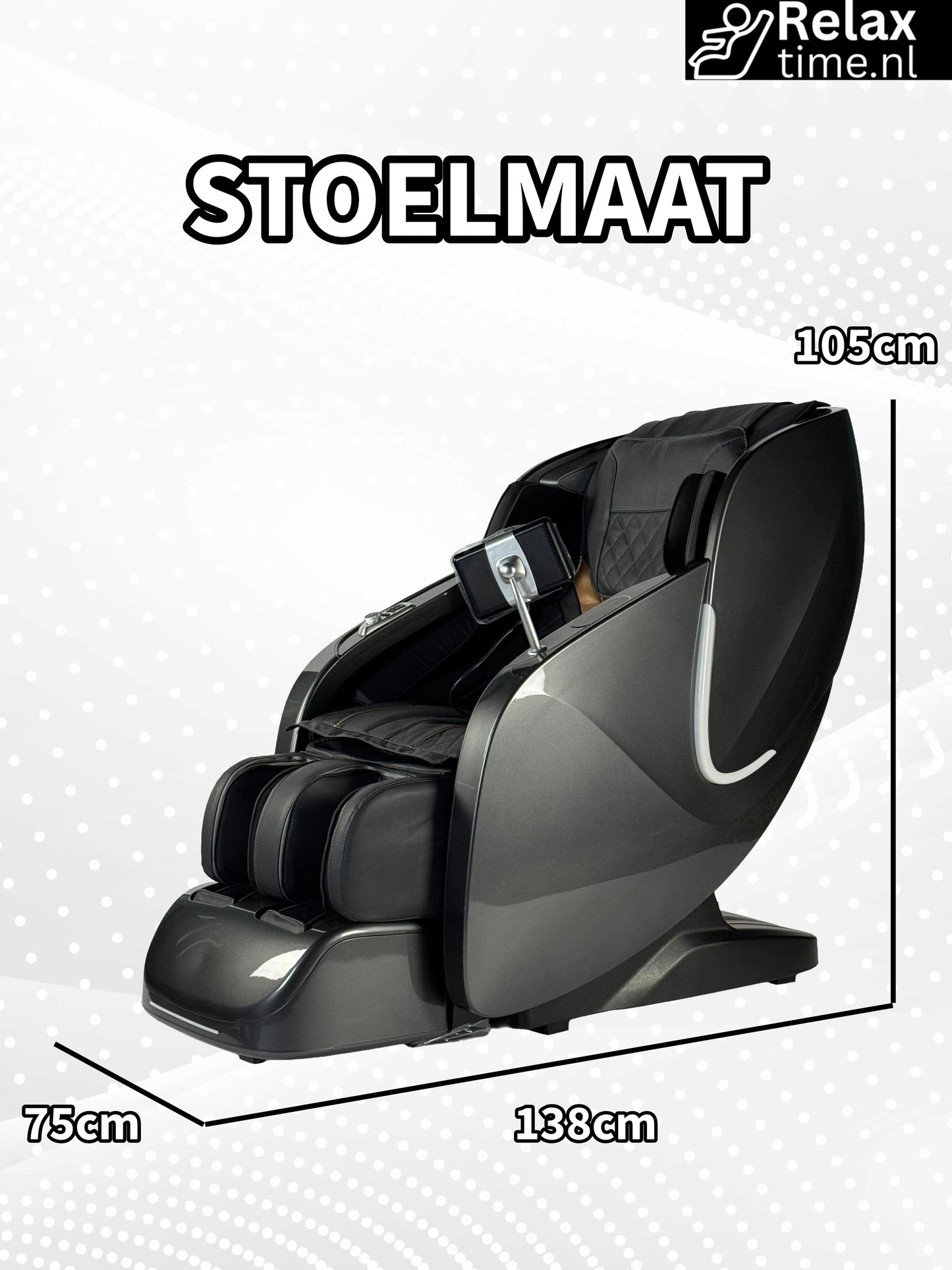Premium Master™ Massagestoel – 4D Massage & 15 Programma’s voor Thuis